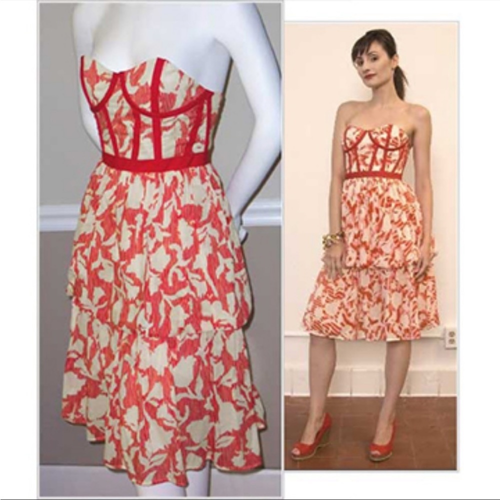 Rami Kashou Carmen Corset Dress